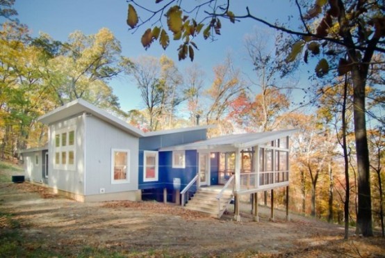 Colorful Forest Cabin Redesign On A Modest Budget