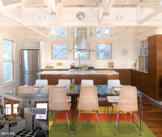 Colorful Forest Cabin Redesign On A Modest Budget