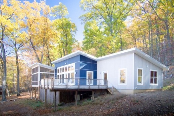 Colorful Forest Cabin Redesign On A Modest Budget