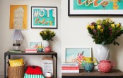 Colorful House Decor With Shabby Chic Details