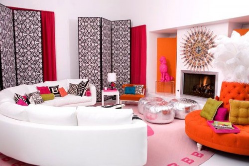 Colorful Living Room Design