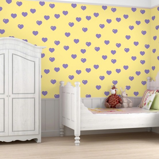 Colorful Patterned Wallpapers For Kids Rooms