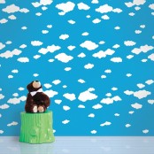 Colorful Patterned Wallpapers For Kids Rooms