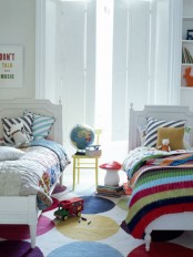 Colorful Shared Kids Bedroom
