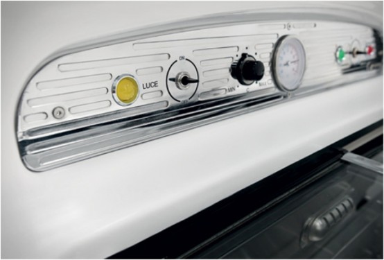 Colorful Smeg500 Fridge From A Vintage Car