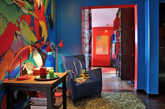 Colorful Swedish Apartment In A Crazy Mix Of Styles