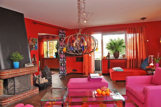 Colorful Swedish Apartment In A Crazy Mix Of Styles