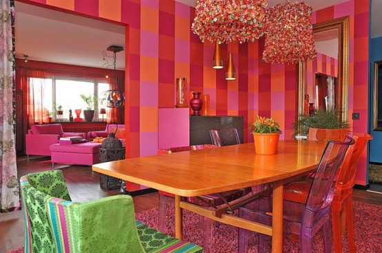 Colorful Swedish Apartment In A Crazy Mix Of Styles