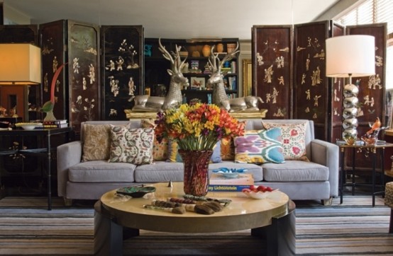 Colorful Unusual Apartment In A Mix Of Styles