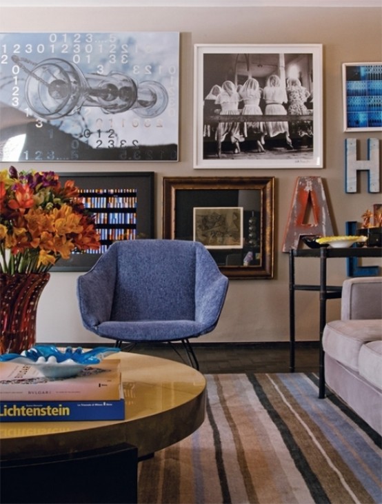Colorful Unusual Apartment In A Mix Of Styles