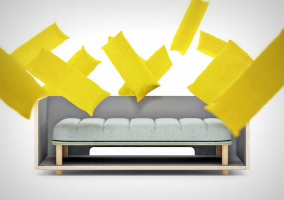 Comfy And Customizable Re Cinto Sofa Resembling French Fries