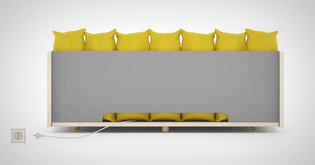 Comfy And Customizable Re Cinto Sofa Resembling French Fries