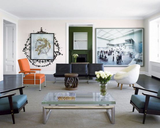 Conceptual House Interior For A Photo Art Lover