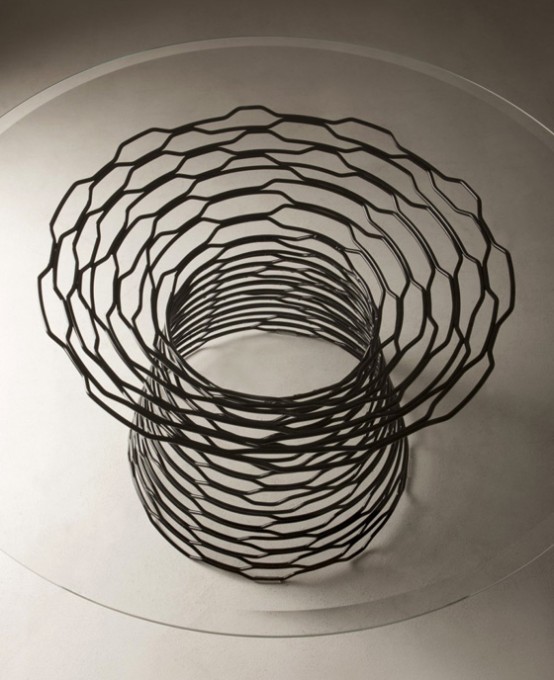 Conceptual Tron Table Inspired By The Famous Sci Fi Film