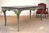 Concrete Furniture With Pockets For Living Plants