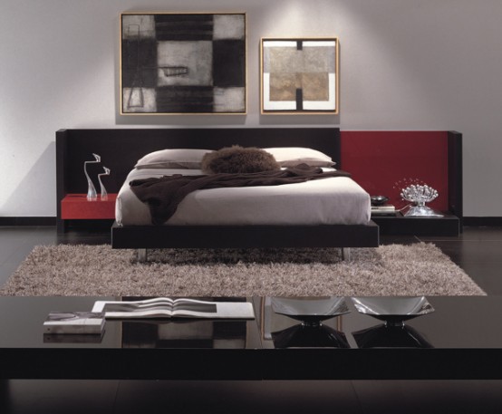 Contemporary Italian Beds By Fimes