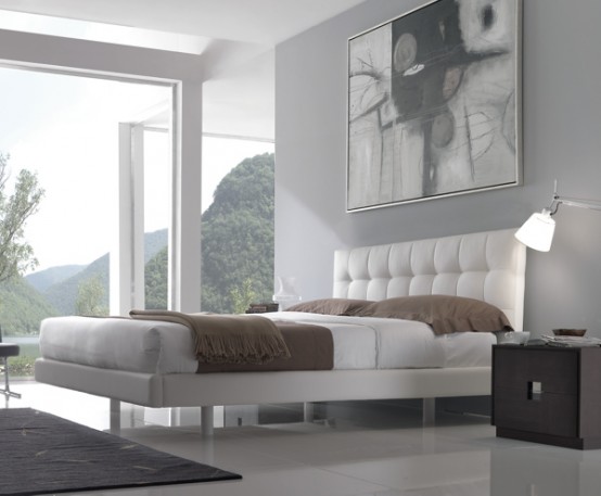 Contemporary Italian Beds By Fimes