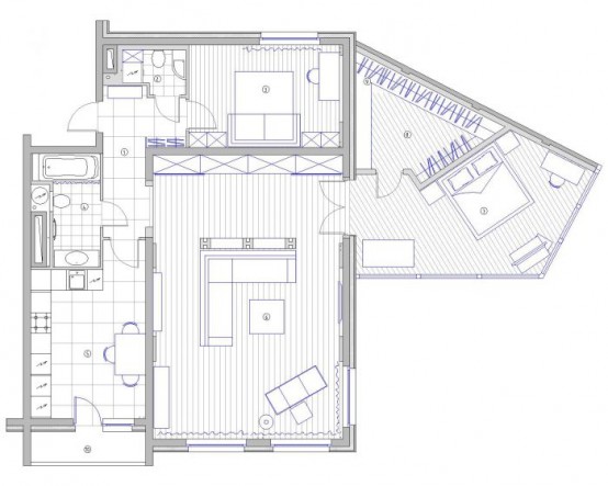 Contemporary Apartment Interior