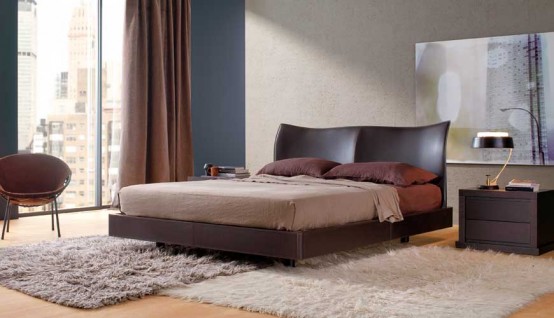 Contemporary Bedroom Layouts with MisuraEmme’s Beds