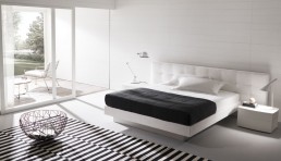 Contemporary Bedroom Layouts With Misuraemmes Beds