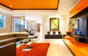 Contemporary Colorful Living Room Design