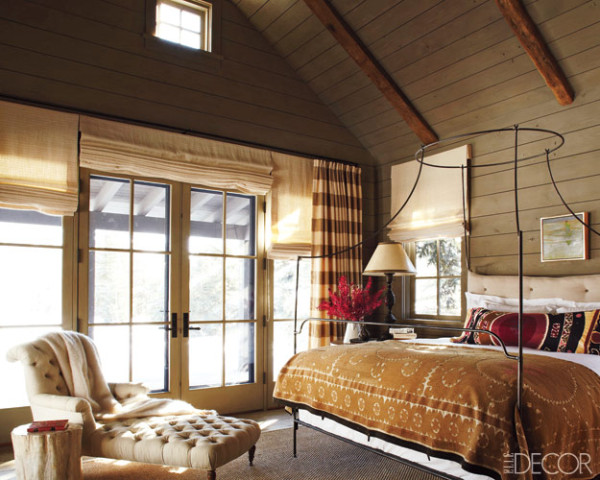 Contemporary Country Bedroom With An Anthropologie Canopy Bed