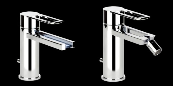 Contemporary Faucets Like Waterfall