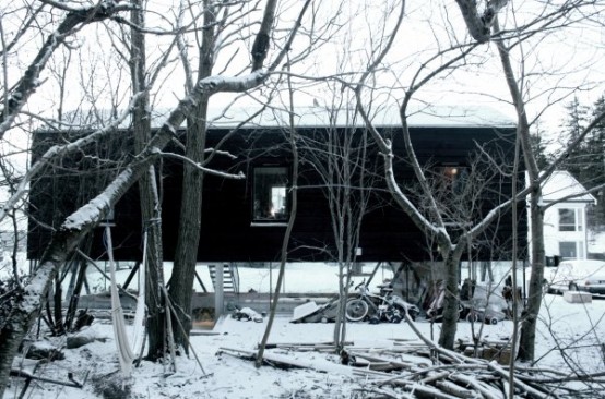 Contemporary House With Fully Glazed First Floor