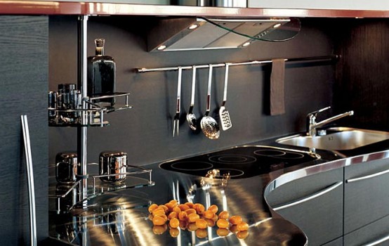 Contemporary Kitchens With Curved Tops Skyline By Snaidero