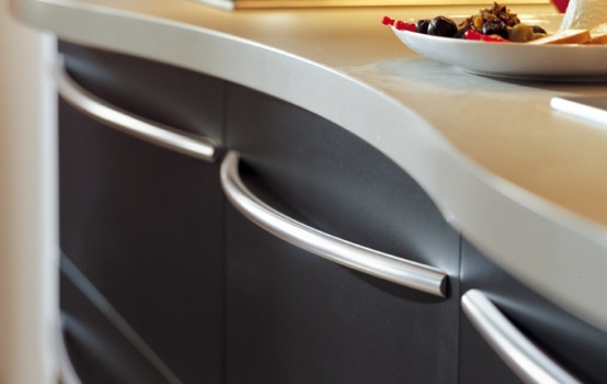 Contemporary Kitchens With Curved Tops Skyline By Snaidero