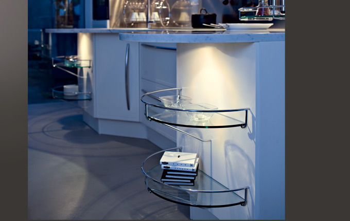 Contemporary Kitchens With Curved Tops Skyline By Snaidero