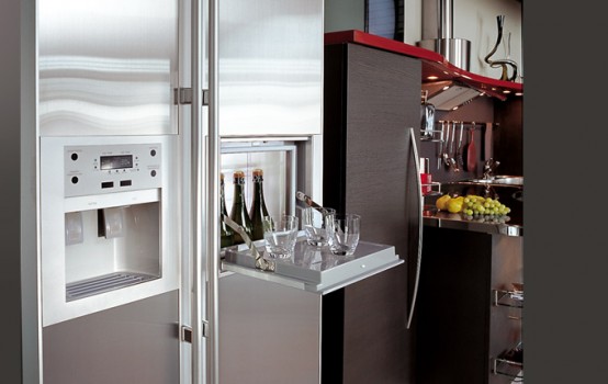 Contemporary Kitchens With Curved Tops Skyline By Snaidero