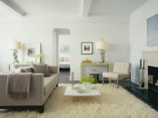 Contemporary Living Room In Neutral Colors