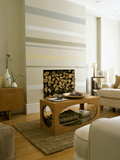 Contemporary Living Room In Neutral Tones