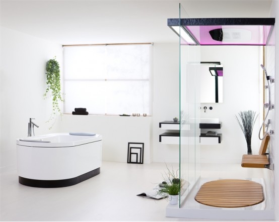 Contemporary Set For Modern Bathroom By Hoesch