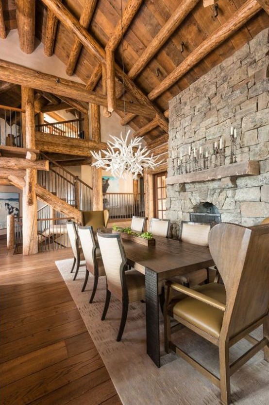 Convenient Chalet Dining Zones