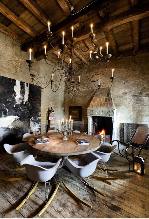 Convenient Chalet Dining Zones
