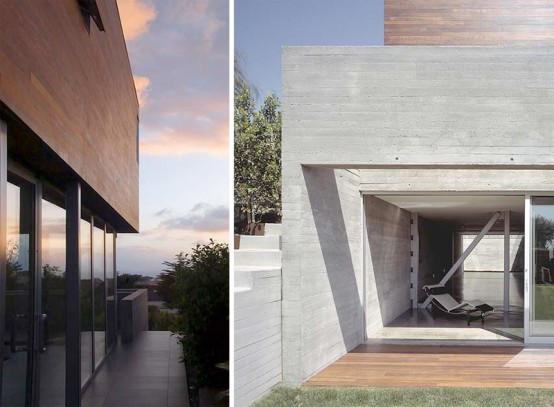 Convertible House With Wood Clad Top