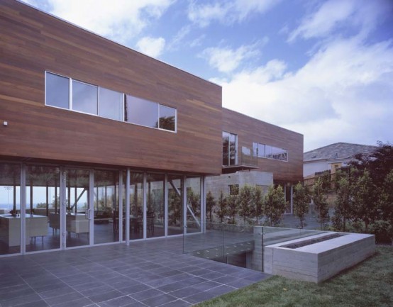 Convertible House With Wood Clad Top