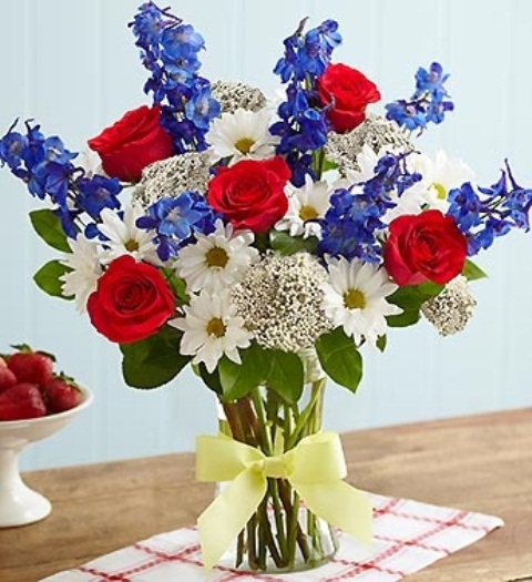 Cool 4th July Centerpieces In National Colors