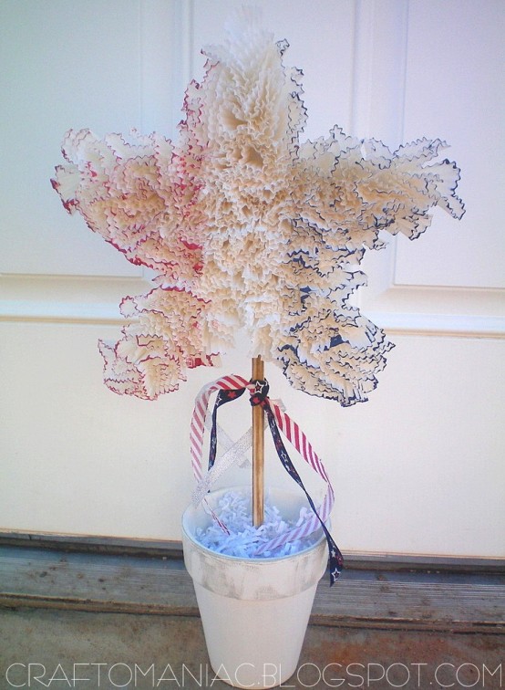 Cool 4th July Centerpieces In National Colors