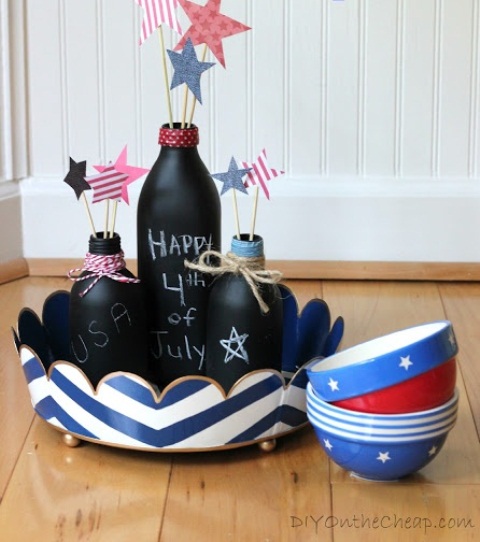 53 Cool 4th July Centerpieces In National Colors