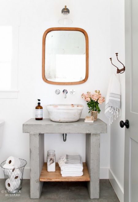 26 Cool And Creative Sink Stands For Any Bathroom - DigsDigs