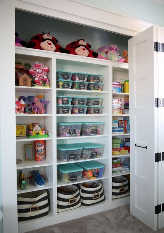 Cool And Easy Kids’ Toys Organizing Ideas