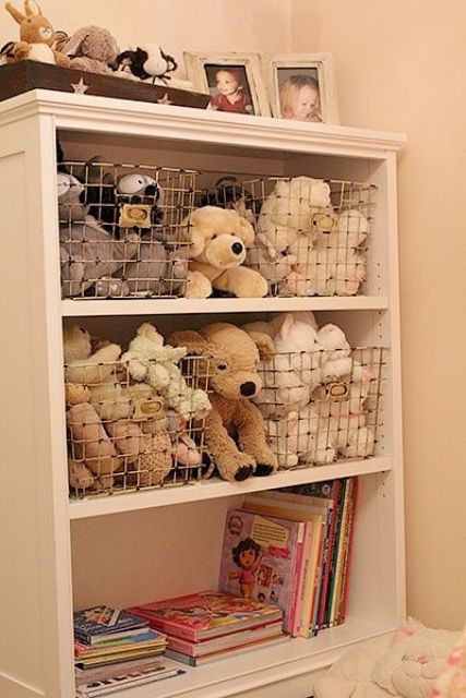 Picture Of cool and easy kids toys organizing ideas  36