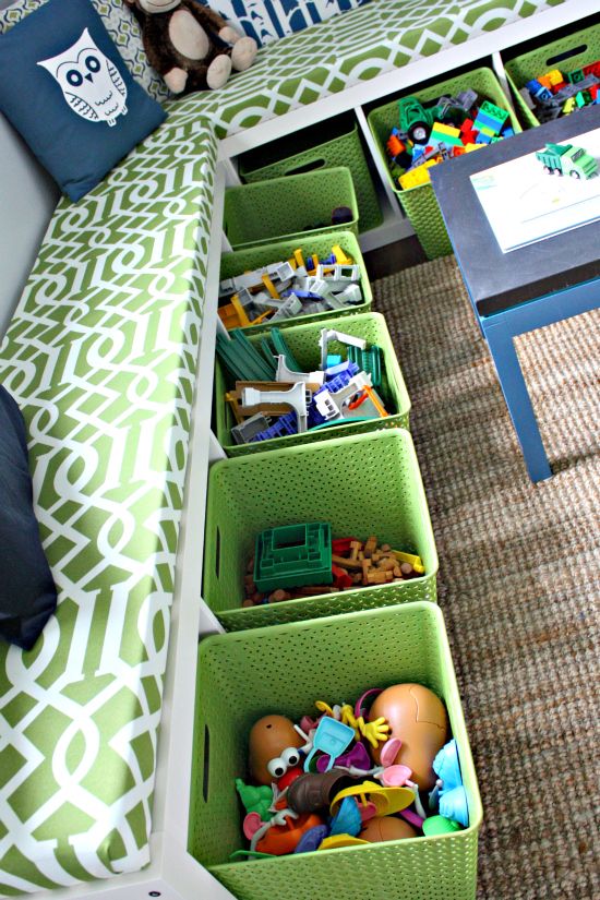 Cool And Easy Kids’ Toys Organizing Ideas