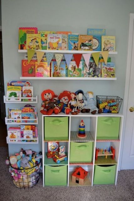 Picture Of cool and easy kids toys organizing ideas  8