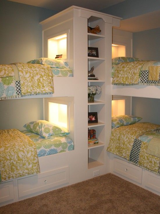 bunk beds for 4 kids