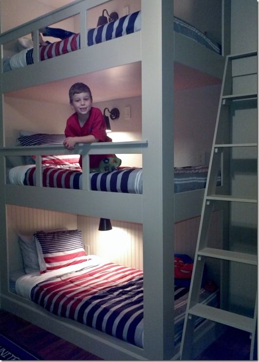 Cool And Practical Bunk Beds For More Than Two Kids