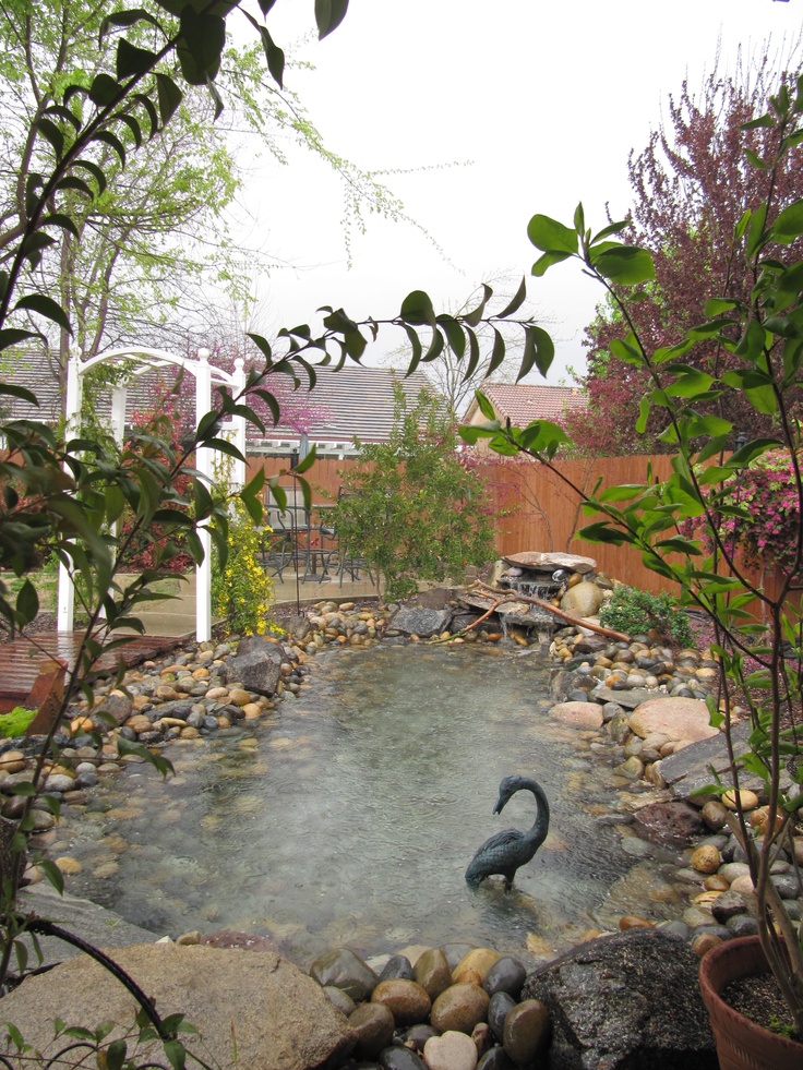 67 Cool Backyard Pond Design Ideas